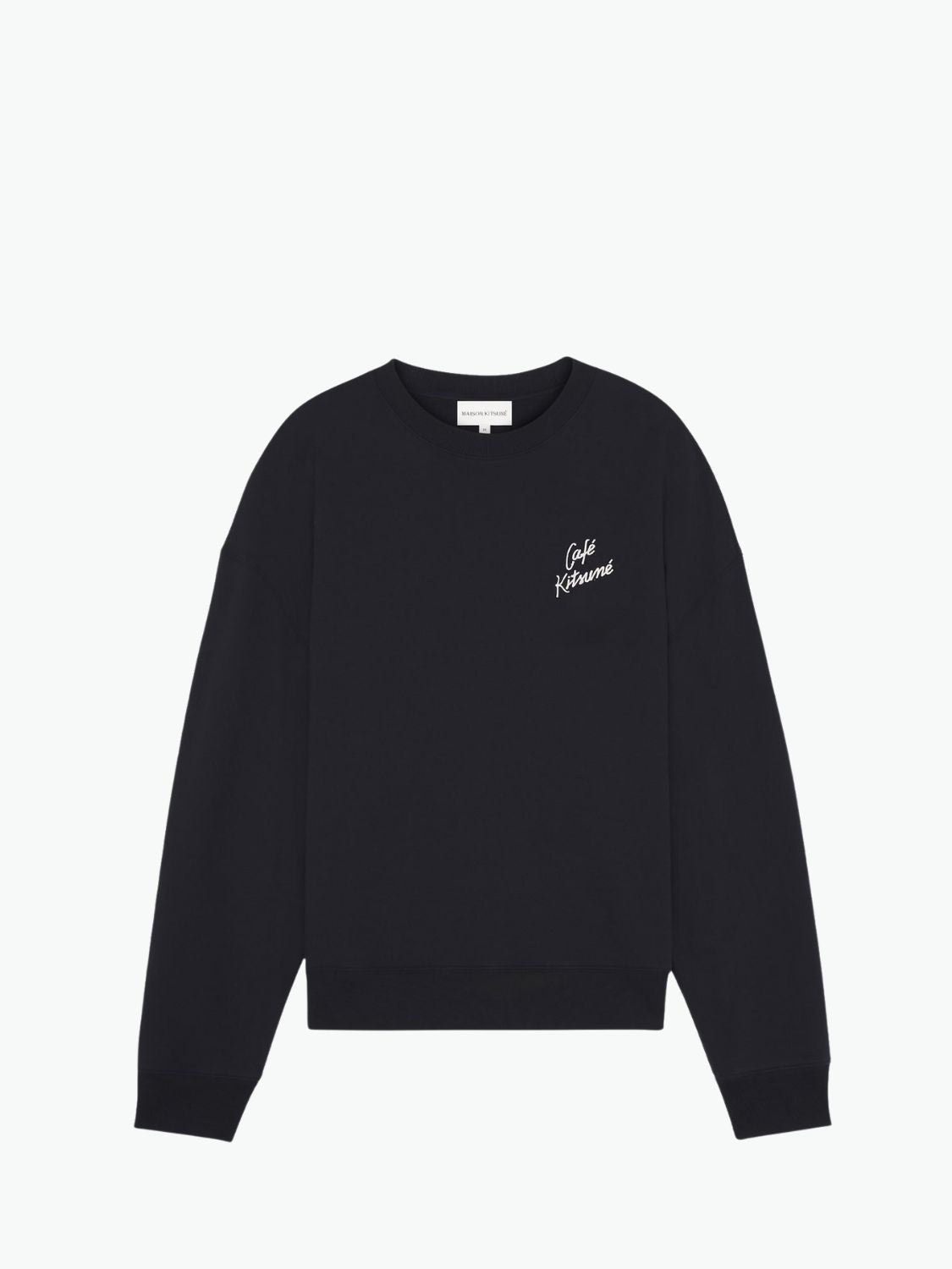 Maison Kitsune Cafe Kitsune Relax Sweatshirt Black