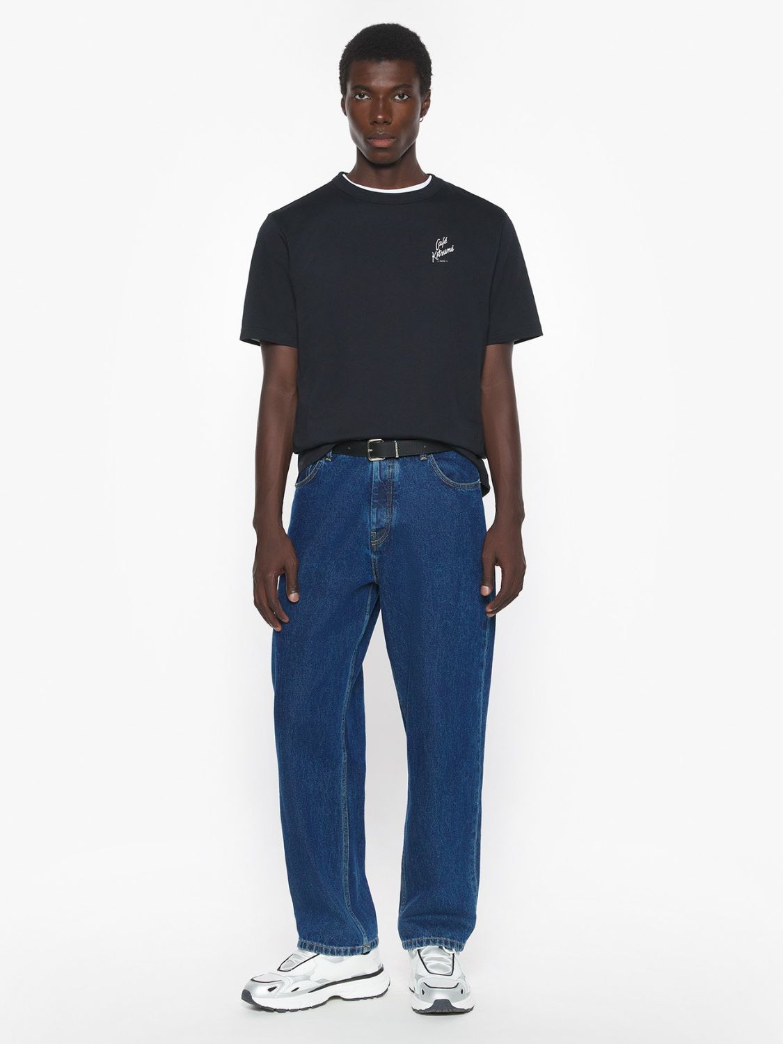 Maison Kitsune Cafe Kitsune Relax T-shirt Black