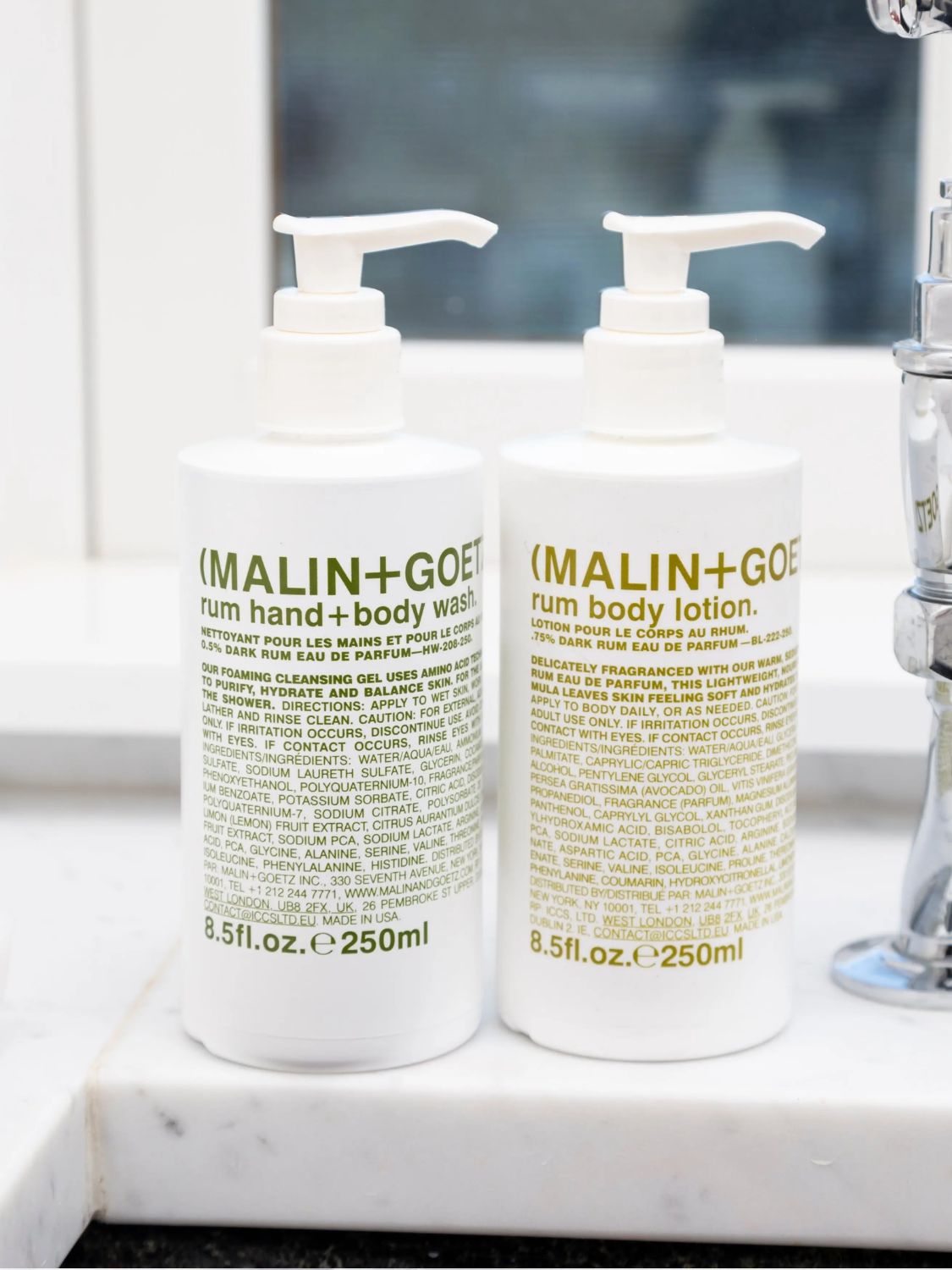 Malin + Goetz Double Duo | Rum Body Wash | Rum Body Lotion
