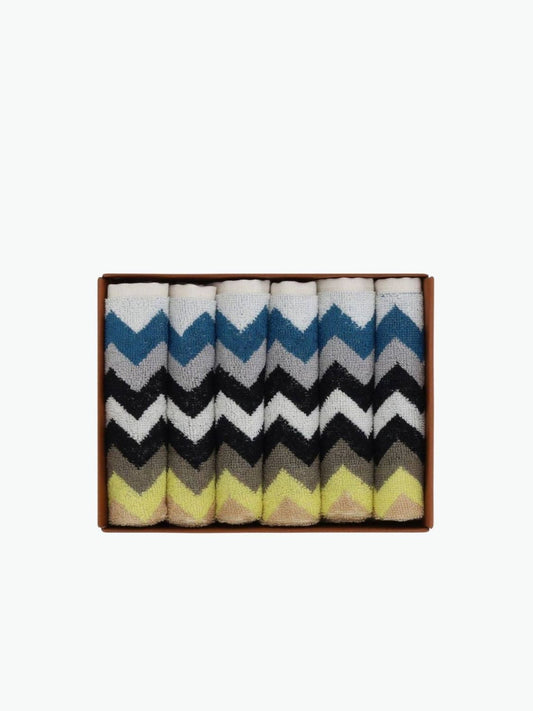 Missoni Best Face Towels Six Pieces Gift Box
