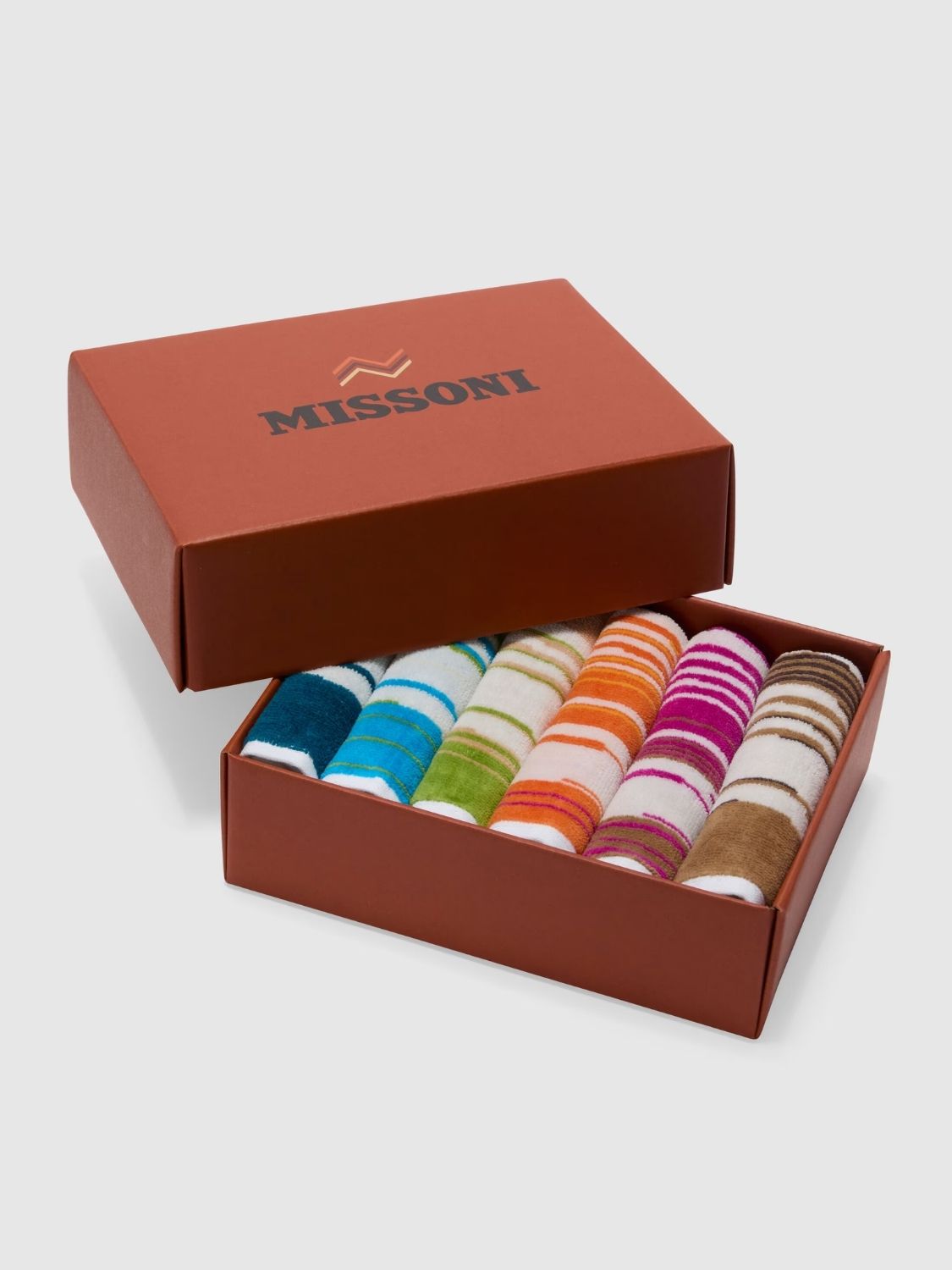Missoni Home Fiammetta Face Towels Six Pieces Gift Box
