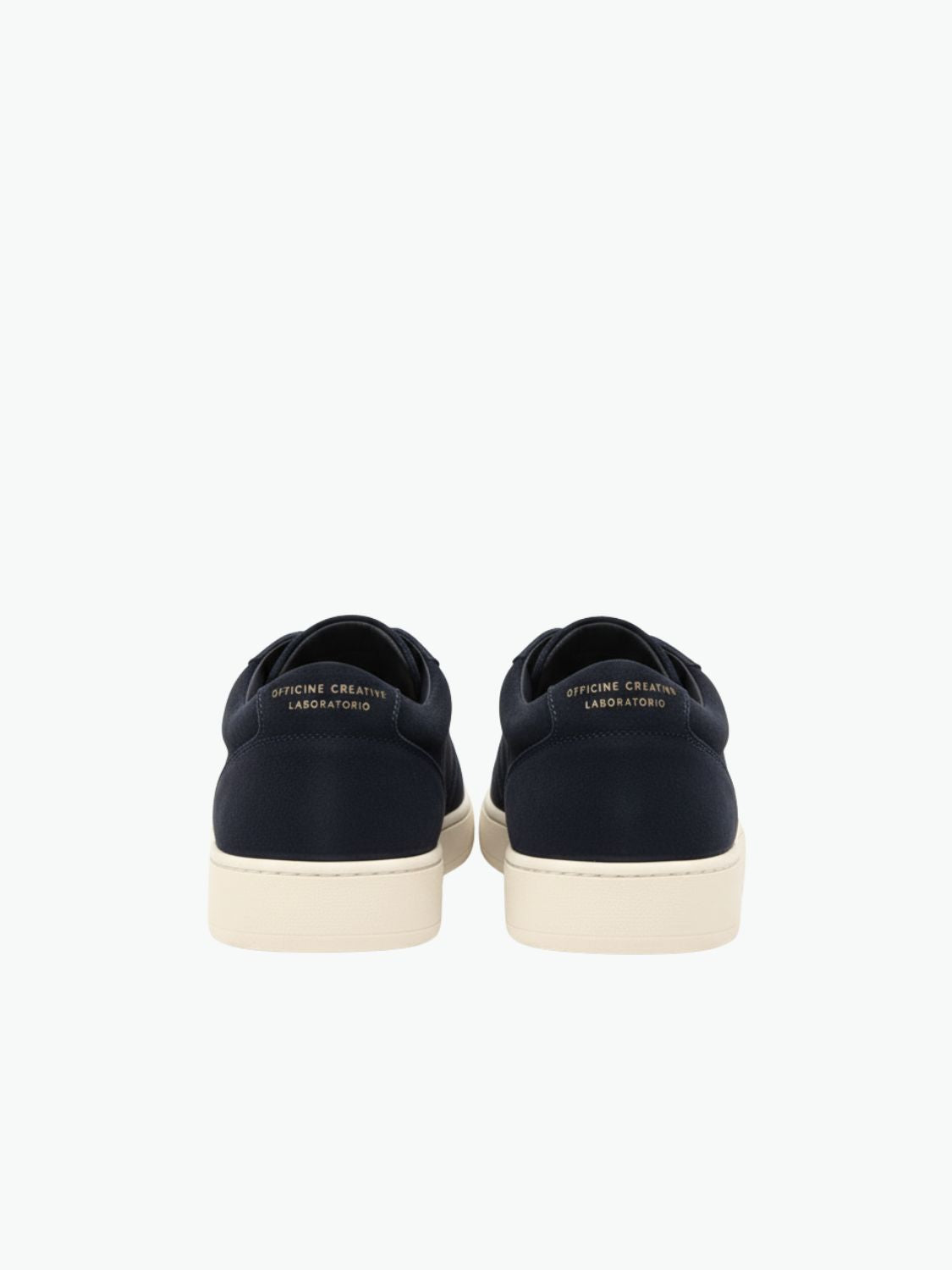 Officine Creative Asset 001 Blue Suede Low Top Sneakers