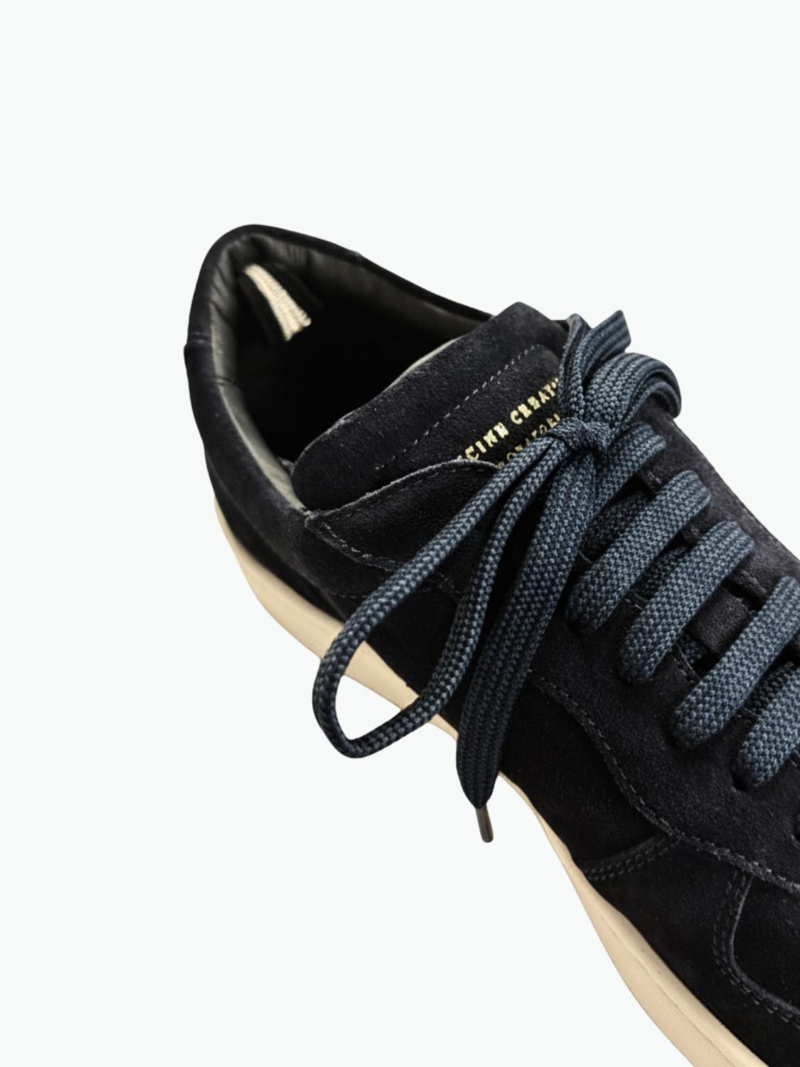 Officine Creative Asset 001 Blue Suede Low Top Sneakers