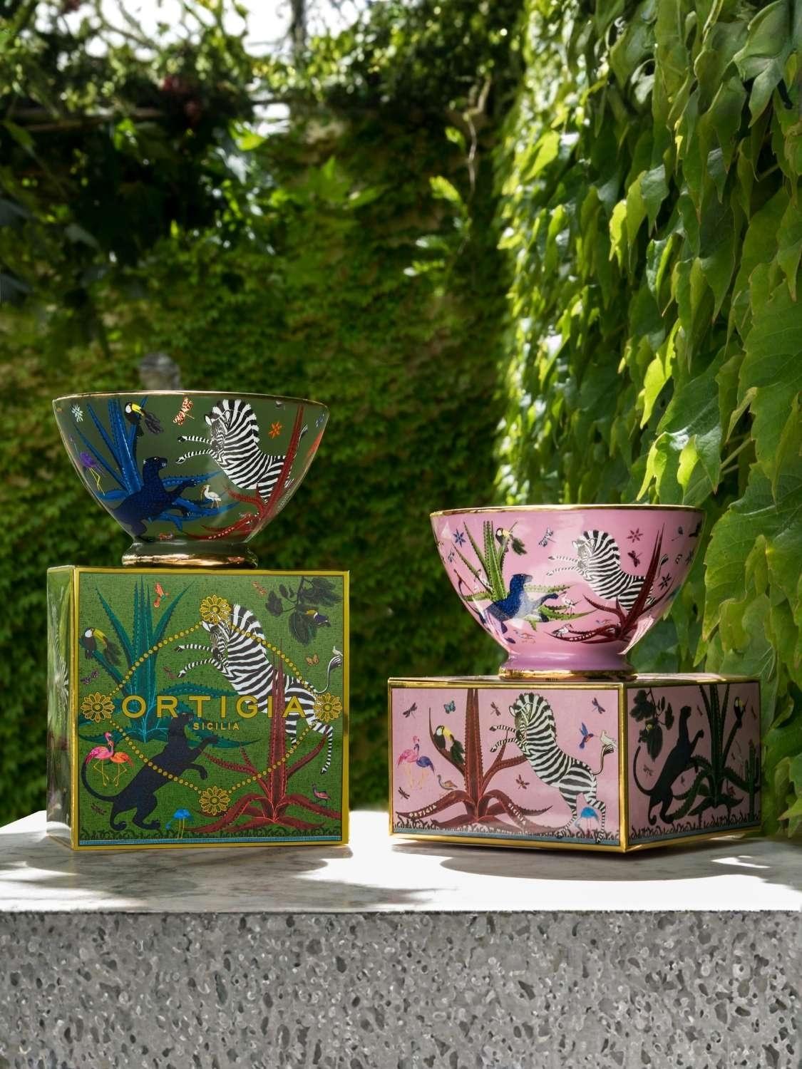 Μπωλ Σερβιρίσματος Ortigia Sicilia Jungle Green Bowl