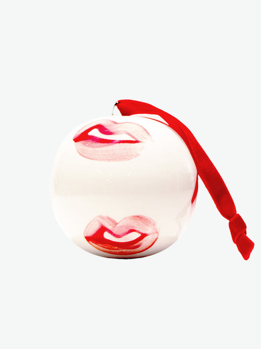 Χριστουγεννιάτικη Διακοσμητική Μπάλα Rhea Kalo Christmas Ceramic Ball Kisses Large
