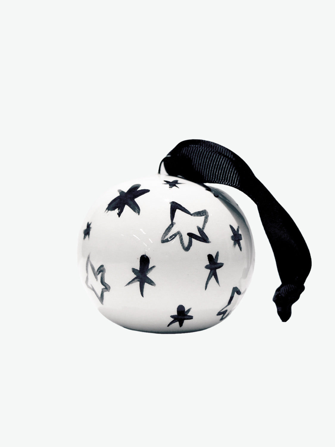 Χριστουγεννιάτικη Διακοσμητική Μπάλα Rhea Kalo Christmas Ceramic Ball Stars Medium