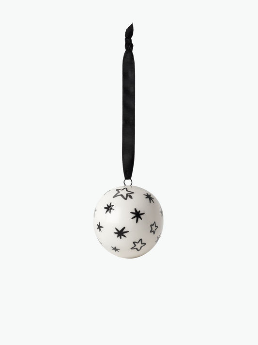 Χριστουγεννιάτικη Διακοσμητική Μπάλα Rhea Kalo Christmas Ball Stars Medium