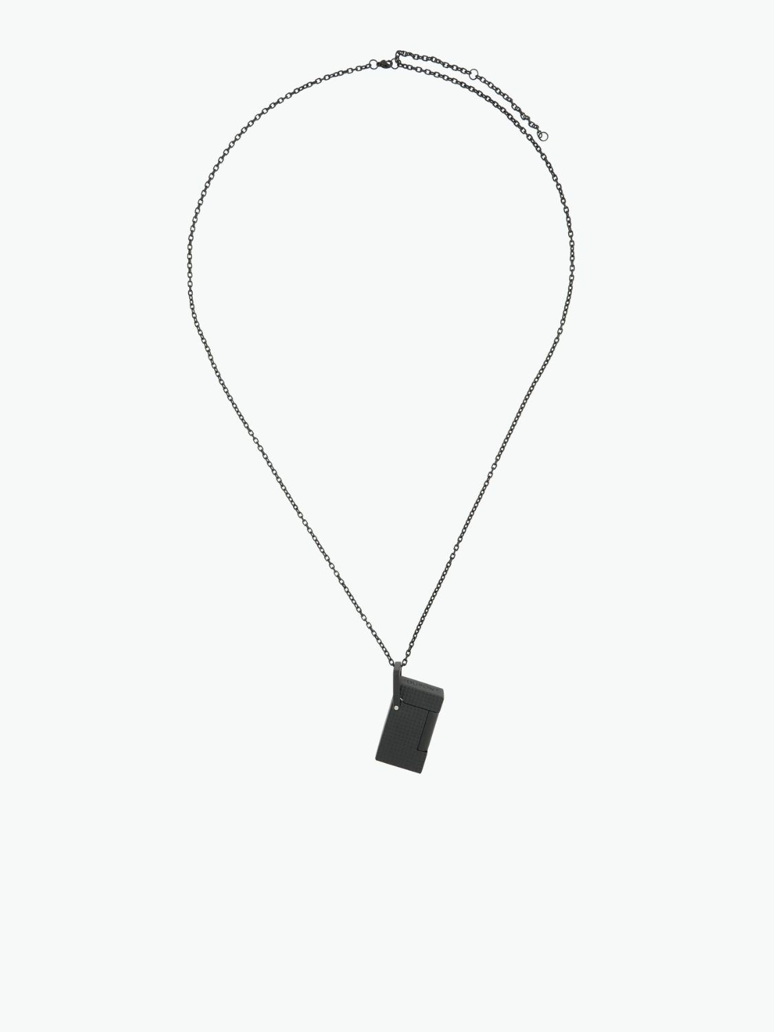 S.T. Dupont Lighter Necklace Matte Black