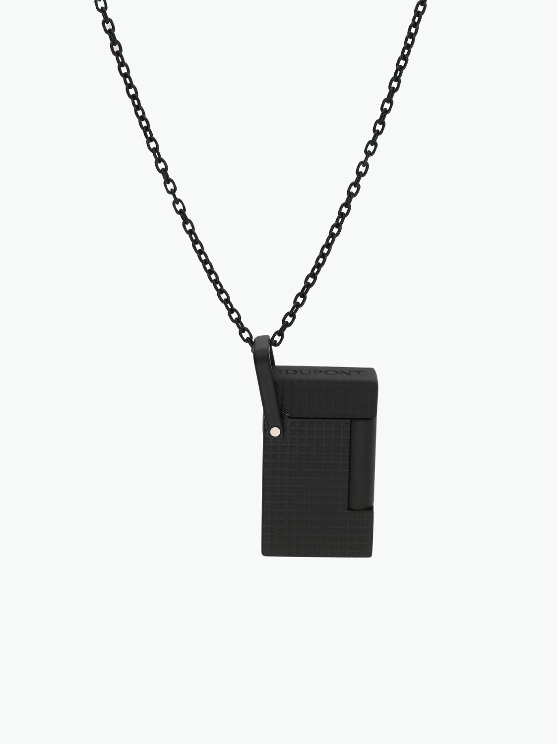 S.T. Dupont Lighter Necklace Matte Black