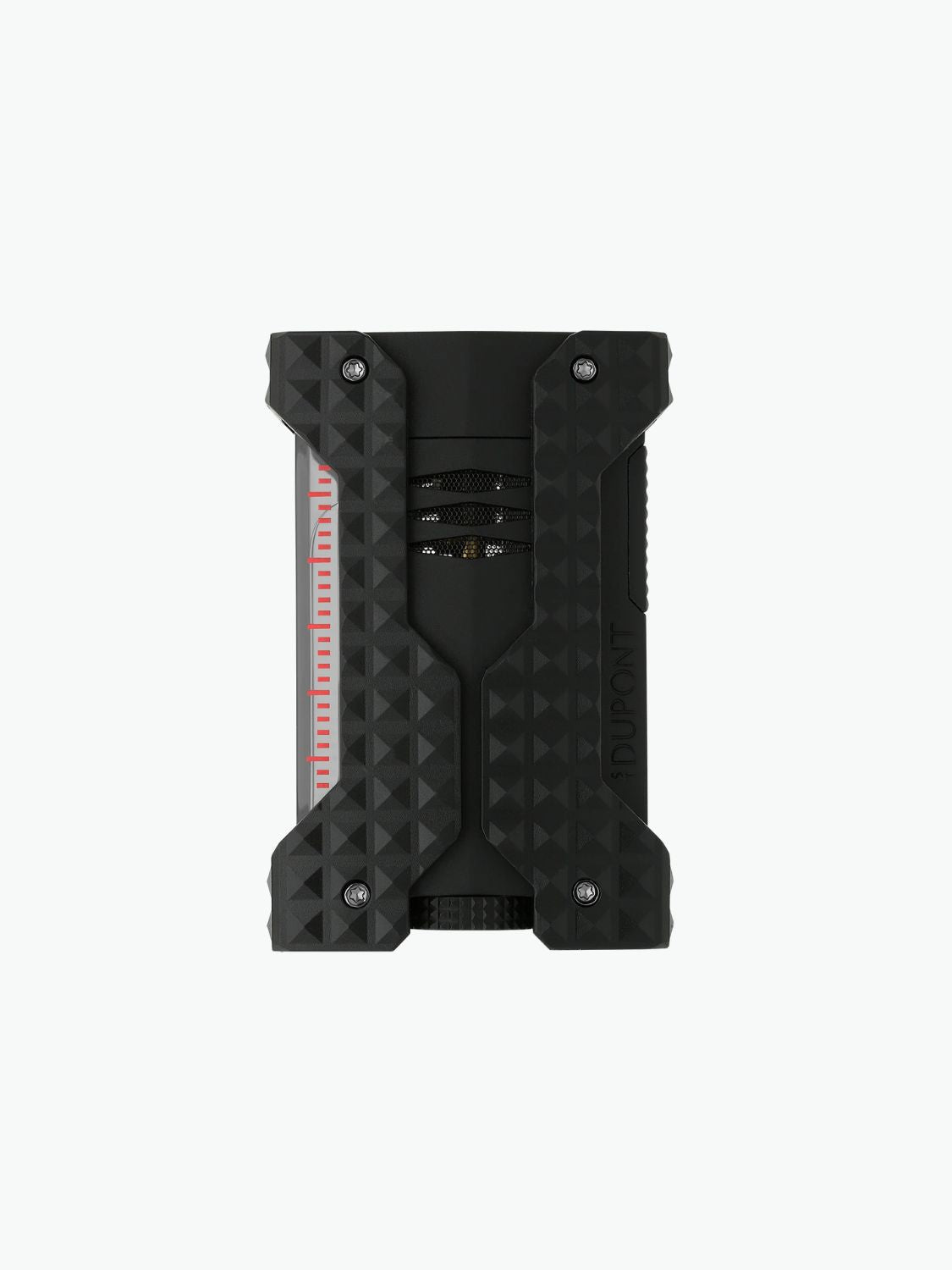 S.T. Dupont Windproof Jet Black Brushed Lighter