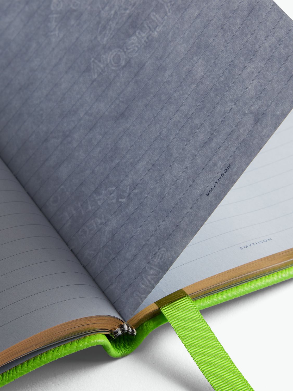 Smythson Chelsea Charm Cherry Notebook in Panama