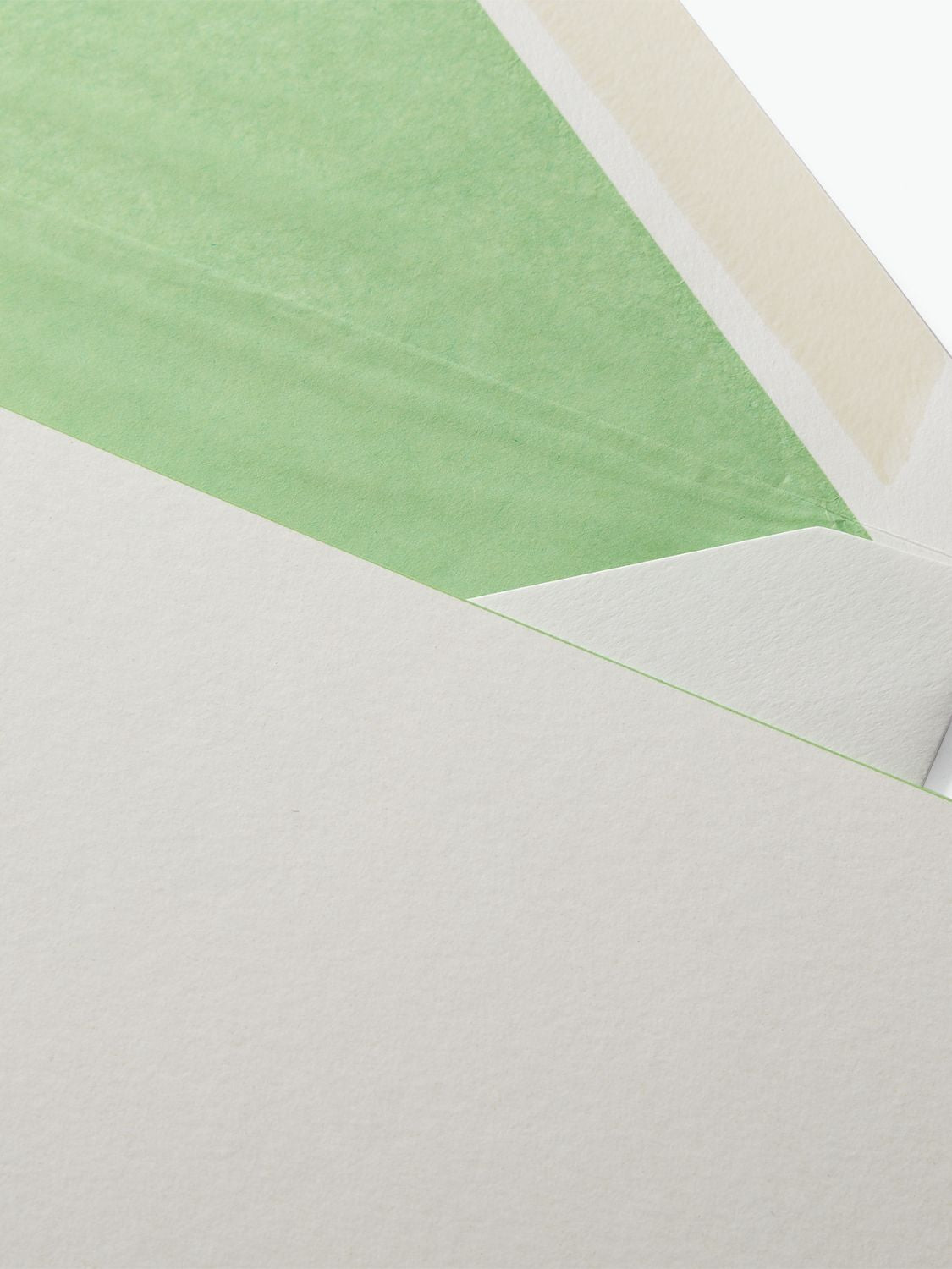 Σετ Φάκελοι Αλληλογραφίας και Κάρτες Smythson Correspondence Cards Green Four Leaf Clover