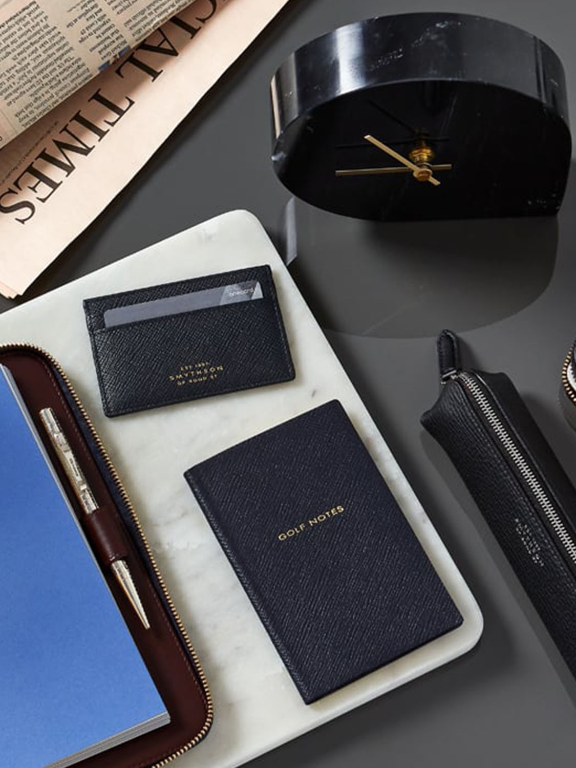 Σημειωματάριο Smythson Golf Notes Notebook