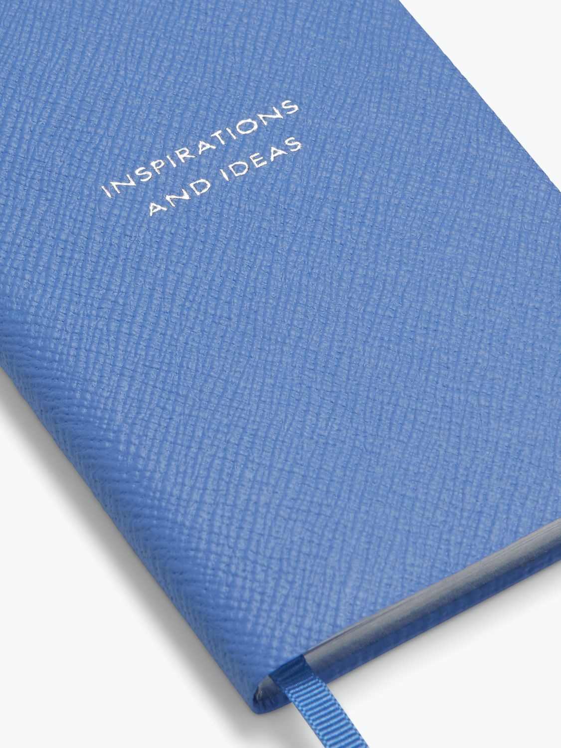 Smythson Inspirations And Ideas Panama Notebook Navy