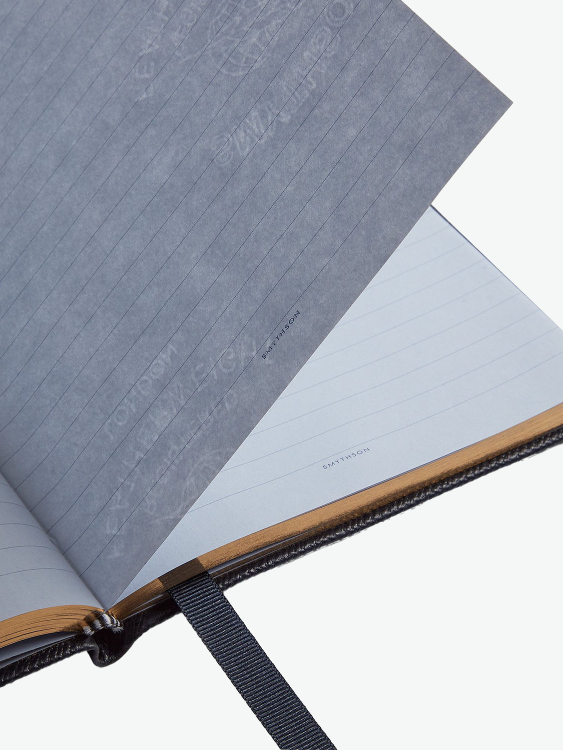 Smythson Dogs Soho Notebook in Panama Navy