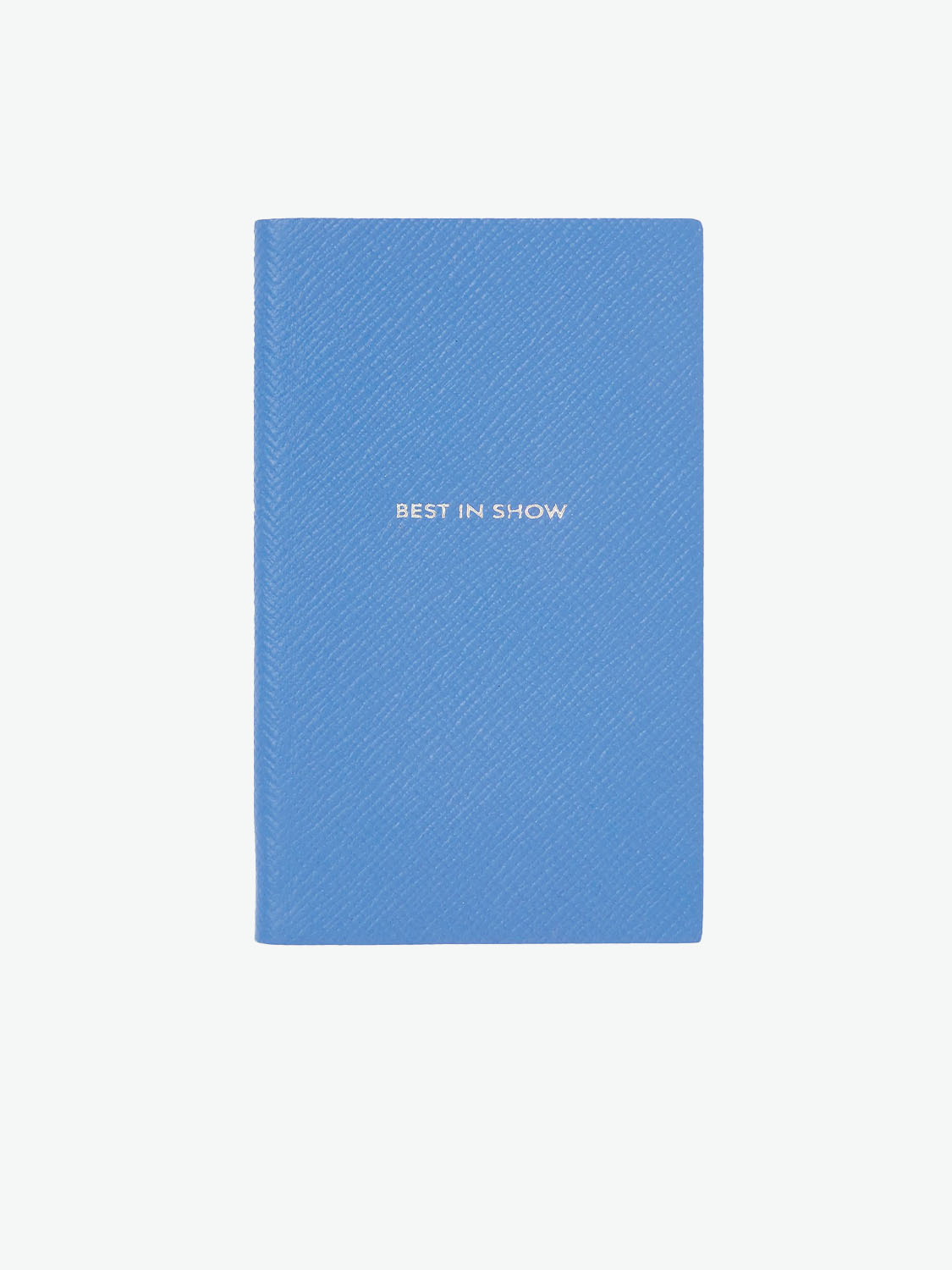 Smythson Best In Show Notebook Nile Blue