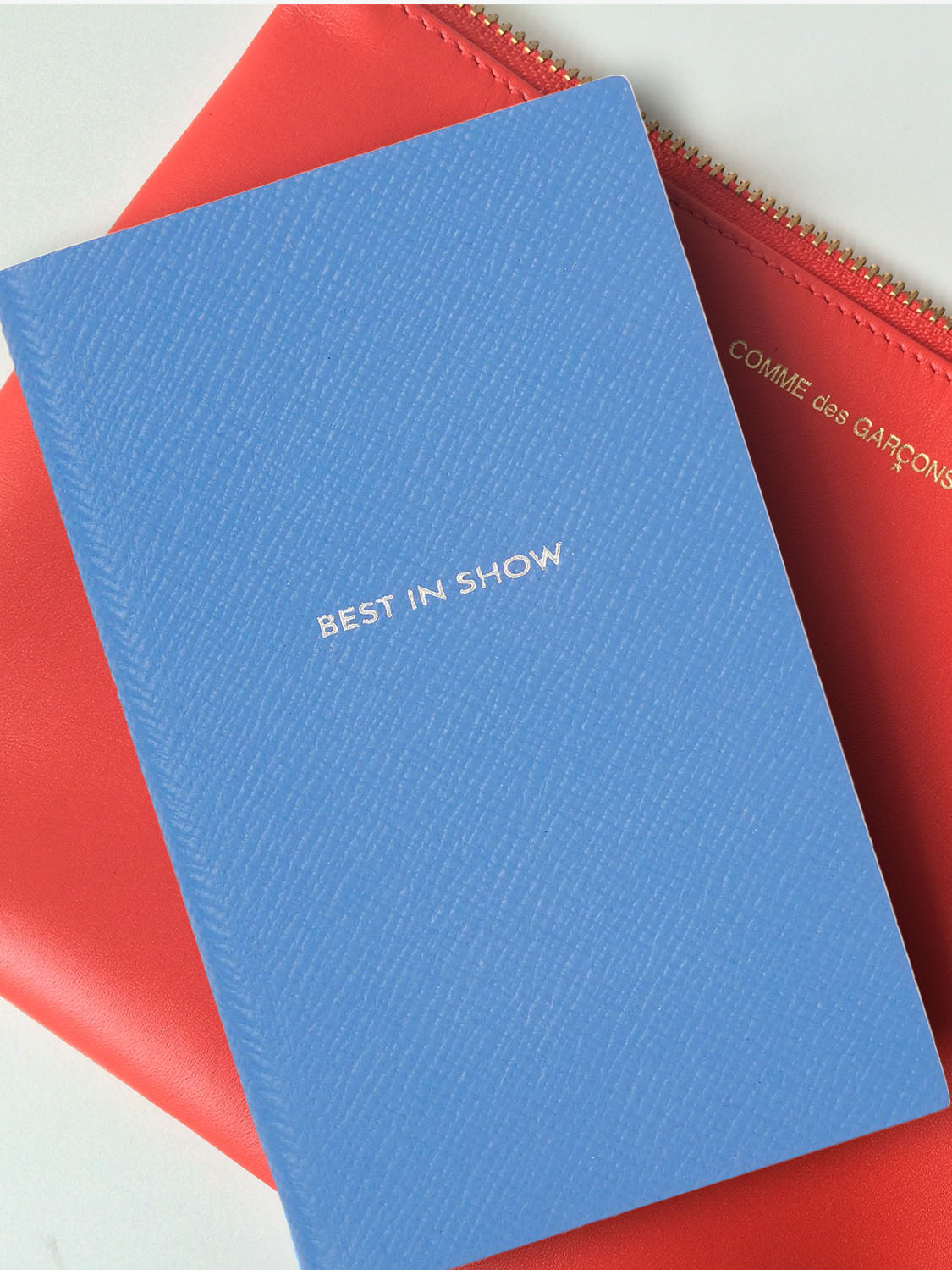 Smythson Best In Show Notebook Nile Blue