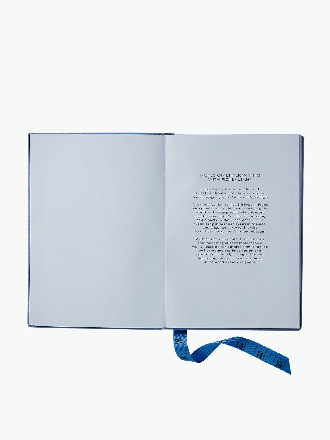 Smythson Notes On Entertaining With Fiona Leahy Soho Notebook