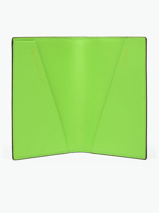 Smythson Passport Charm Cover in Panama