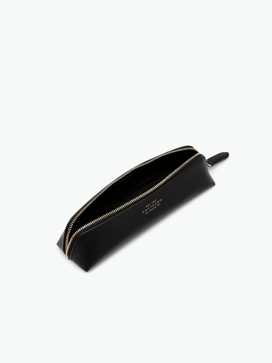 Smythson Pencil Case in Panama Black