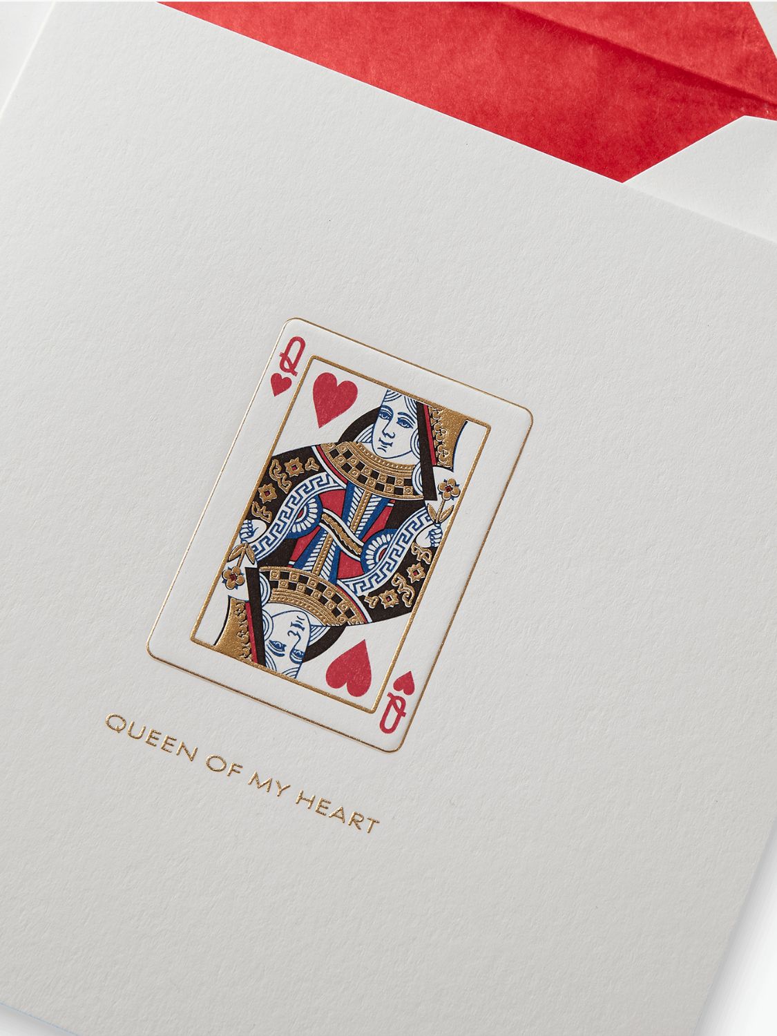 Queen of My Heart Card