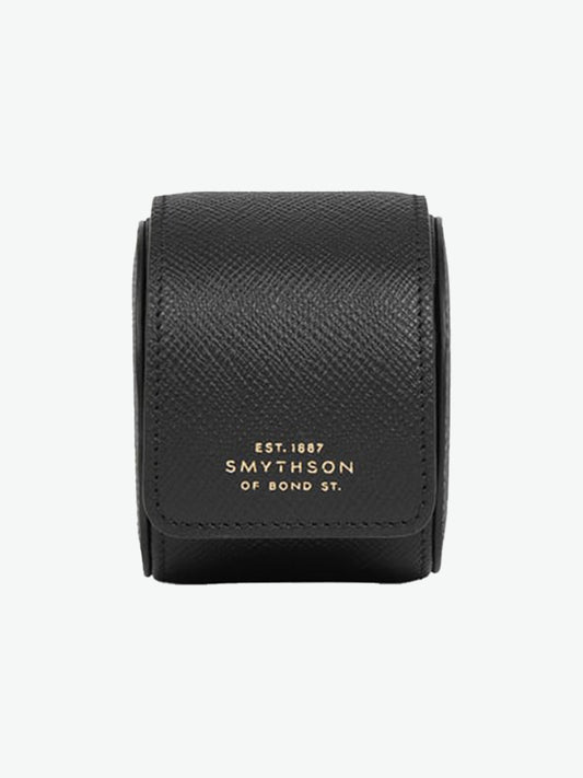 Smythson Single Watch Roll in Panama