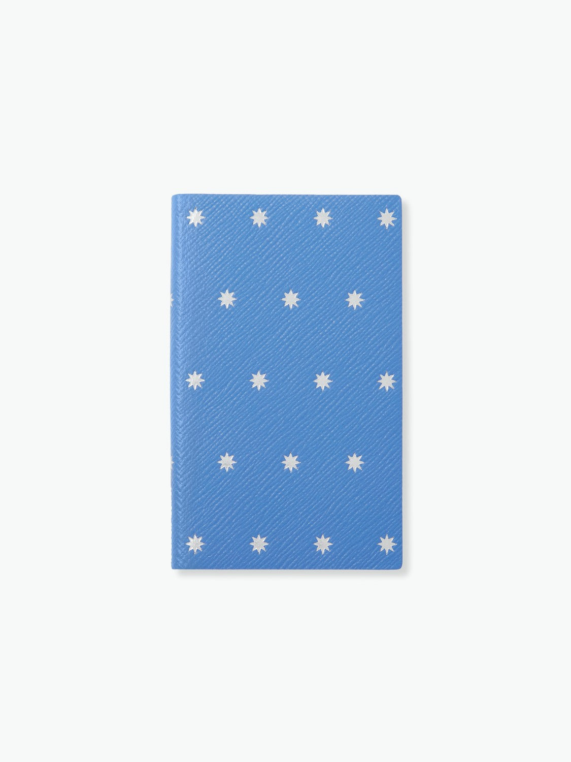 Smythson Inspirations and Ideas Stars Notebook Nile Blue