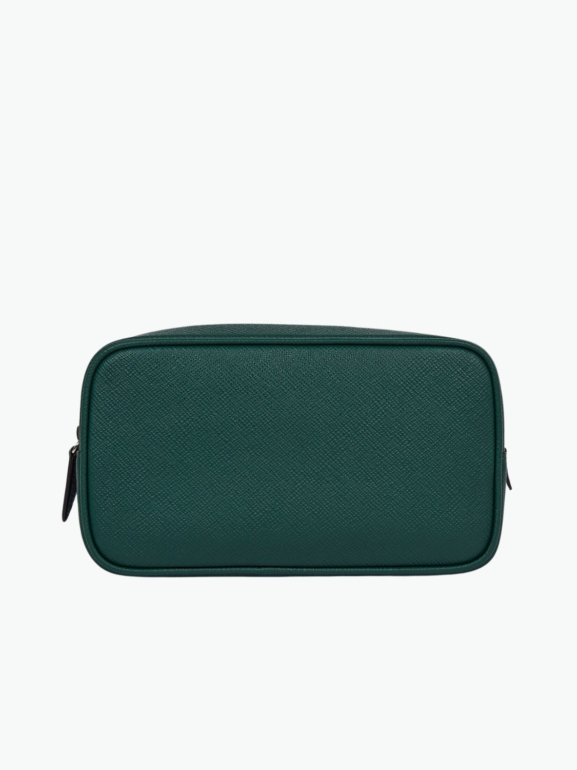 Smythson Washbag with Double Zip in Panama Forest