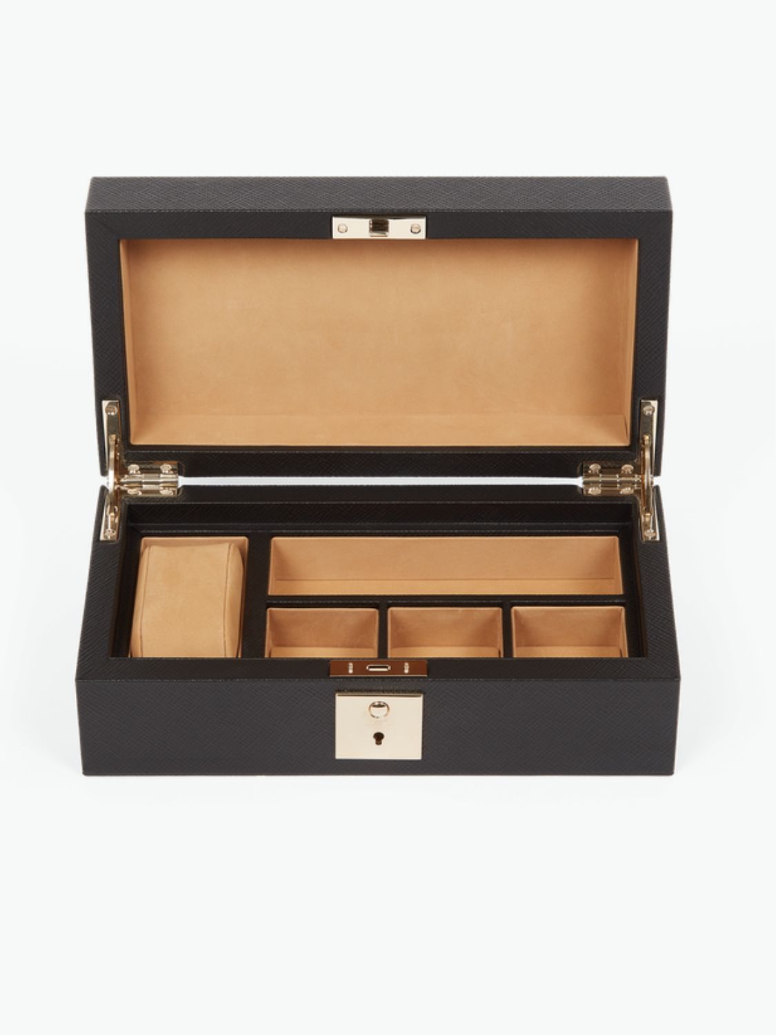 Κουτί για Ρολόι και Μανικετόκουμπα Smythson Lockable Watch and Cufflink Box