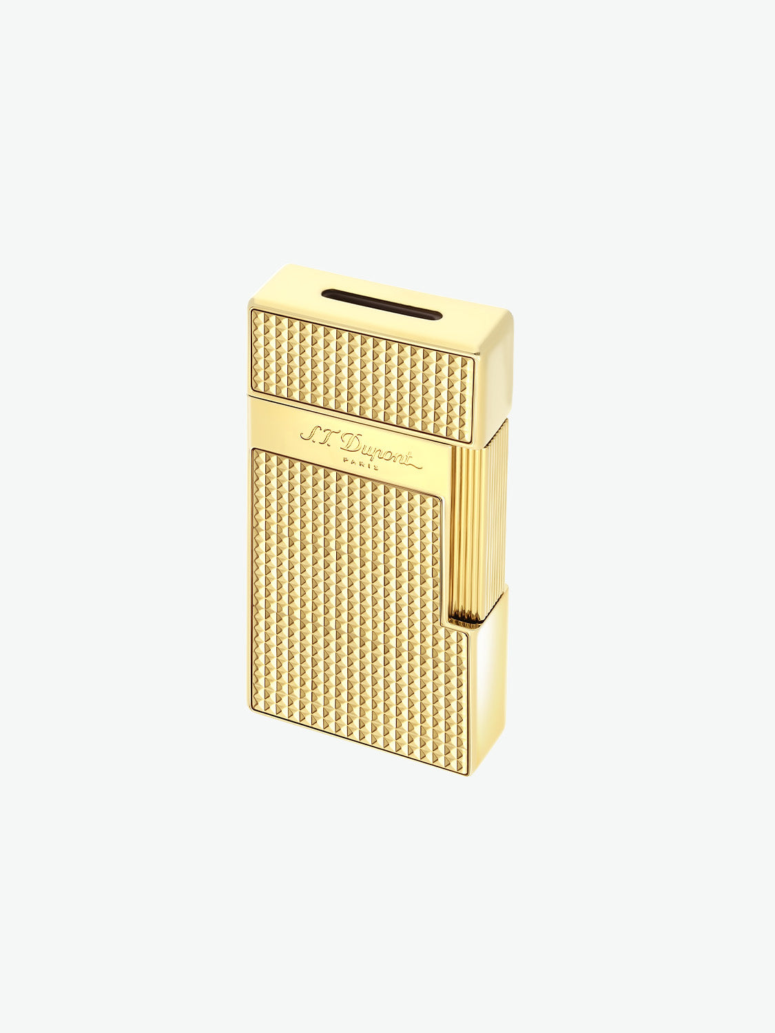 S.T. Dupont Biggy Big D Diamond Gold Lighter