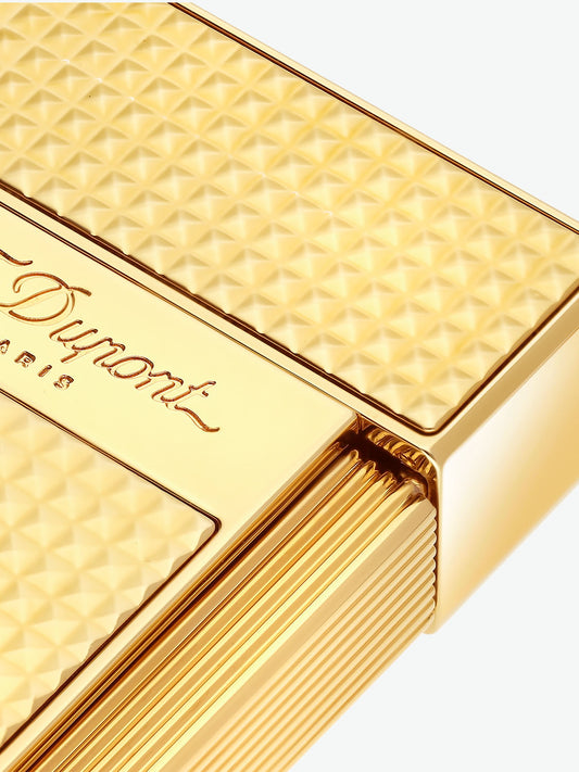 S.T. Dupont Biggy Big D Diamond Gold Lighter