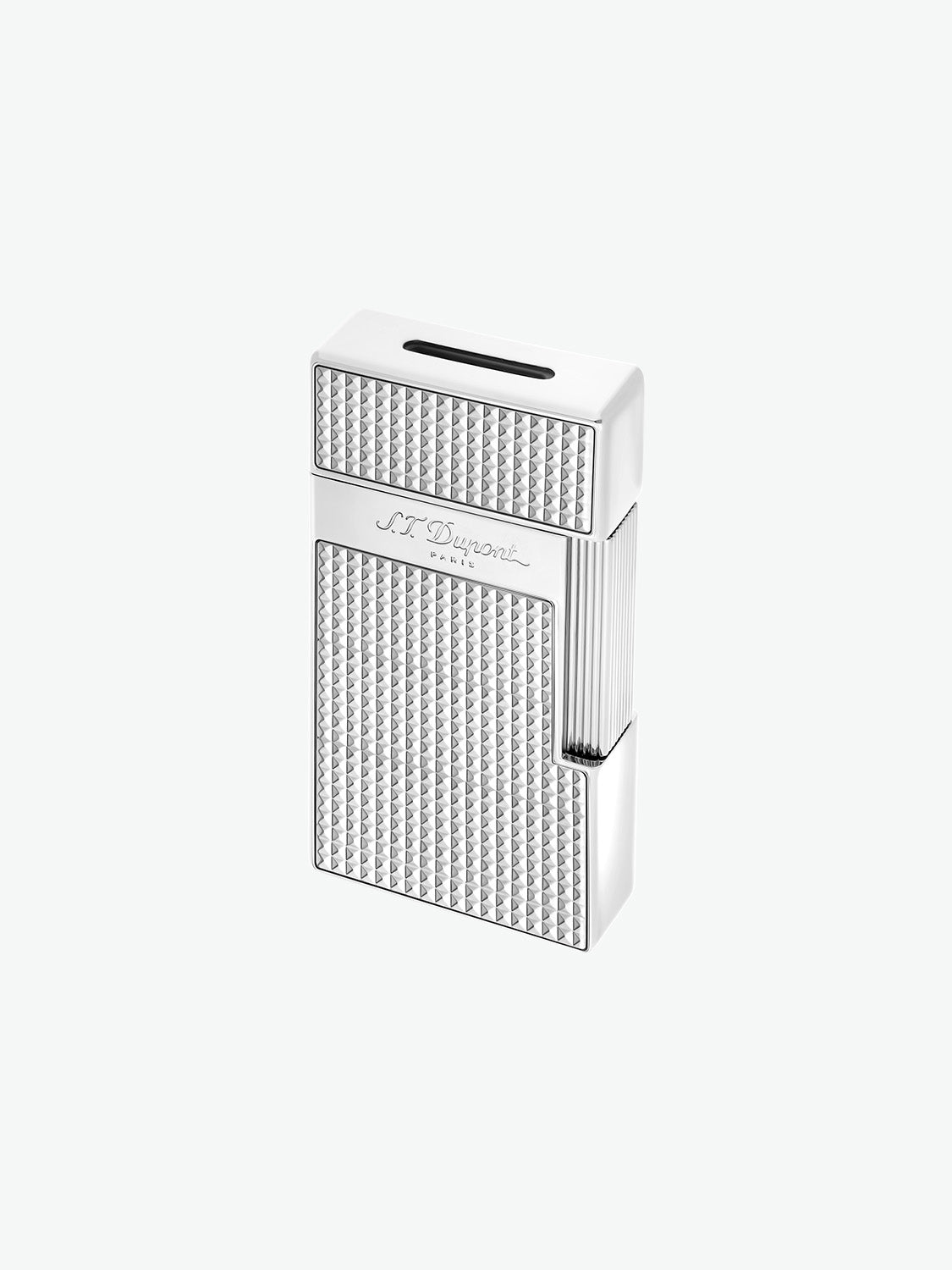 S.T. Dupont Biggy Big D Diamond Silver Lighter