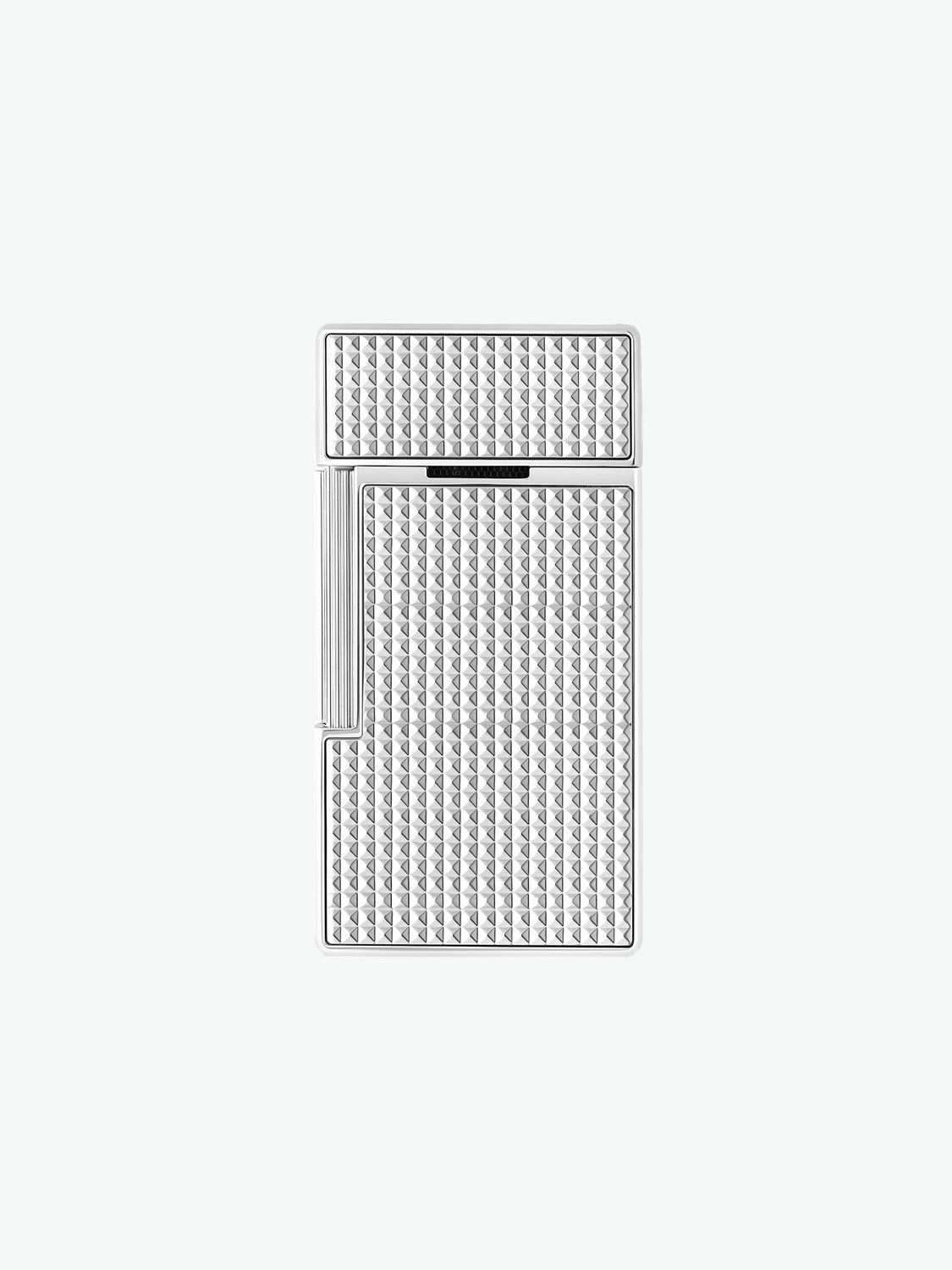 S.T. Dupont Biggy Big D Diamond Silver Lighter