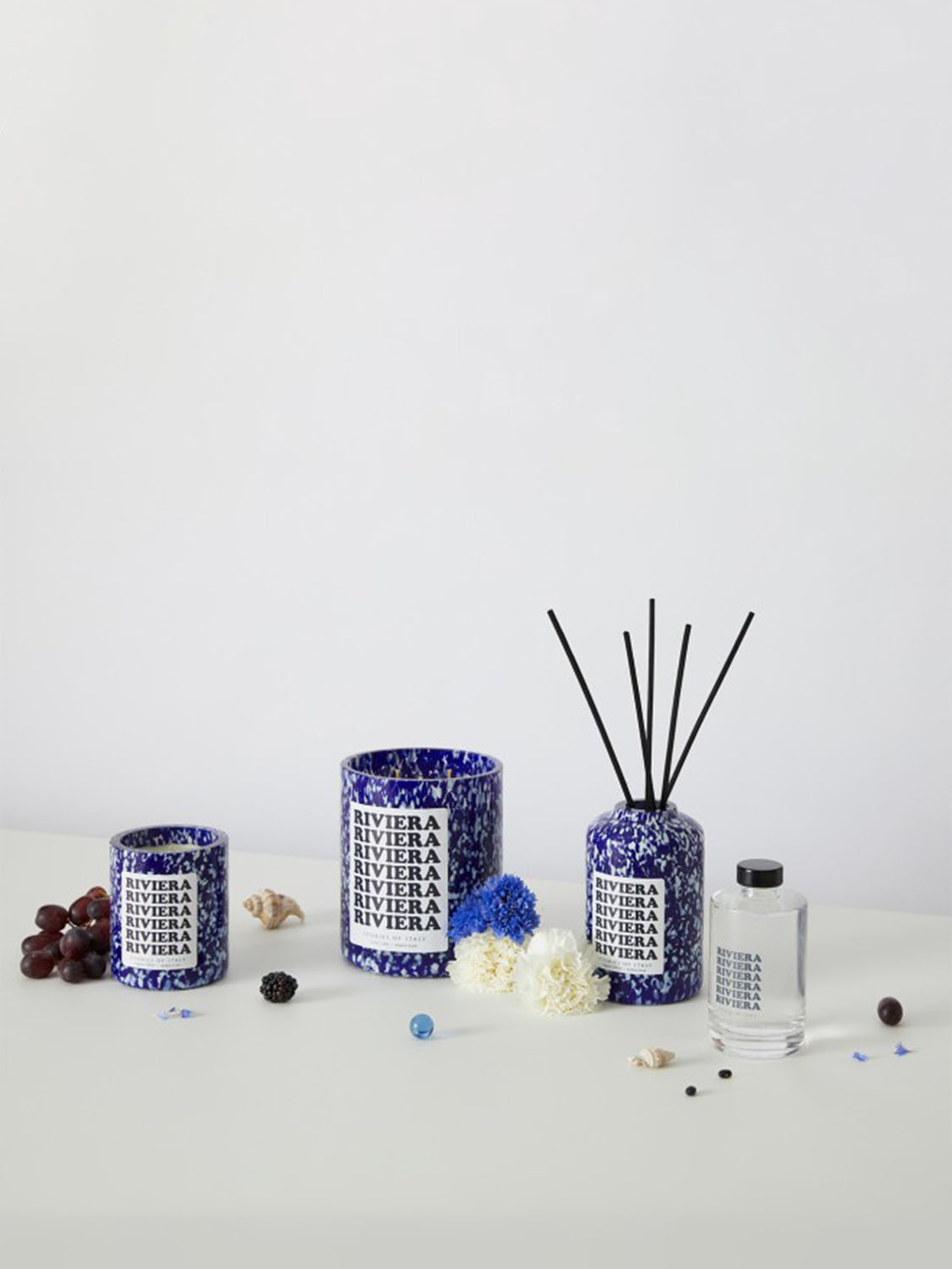 Stories Of Italy Riviera Scented Murano Glass Candle