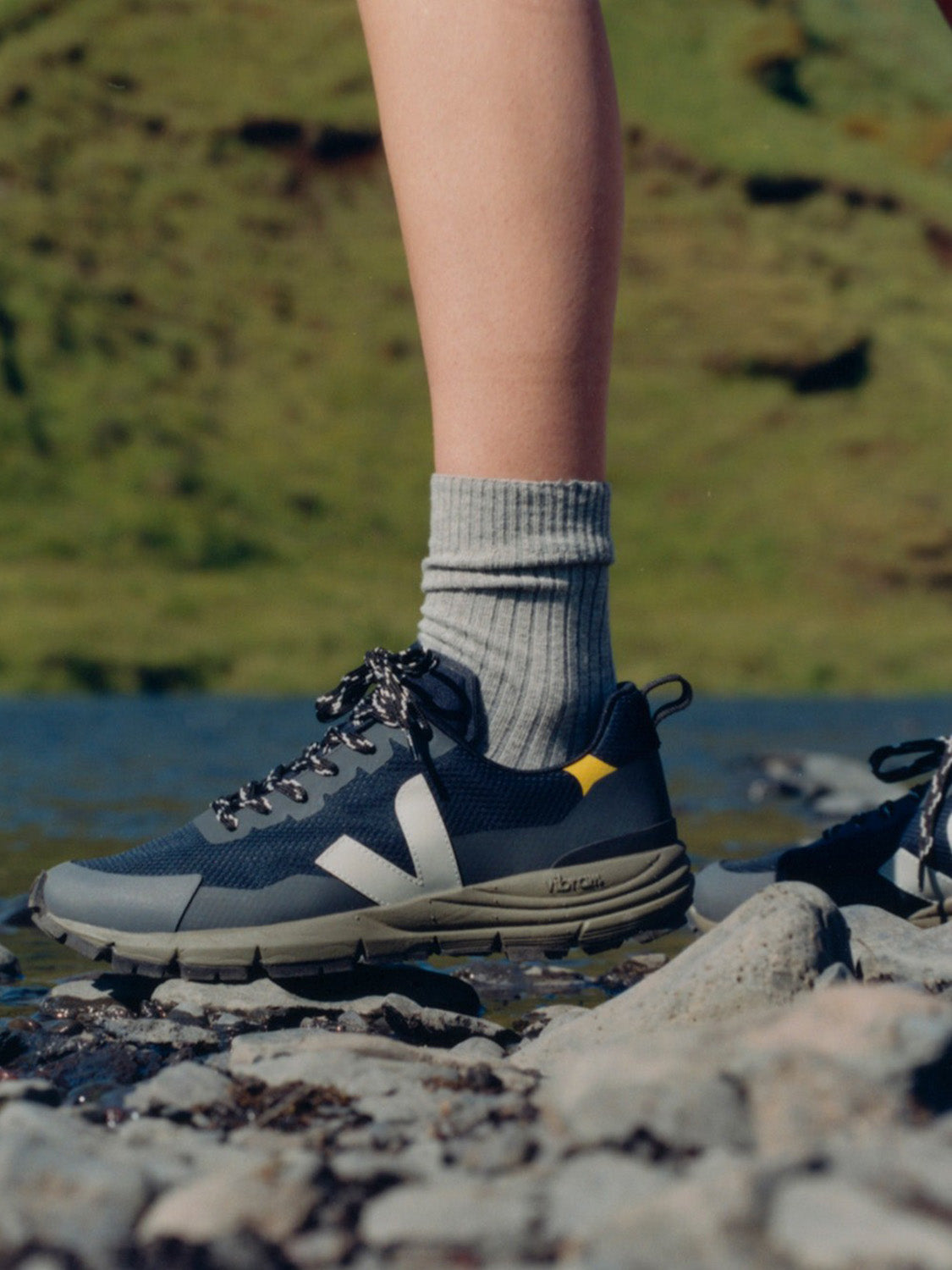 Veja Dekkan Rubber-Trimmed Alveomesh Sneakers