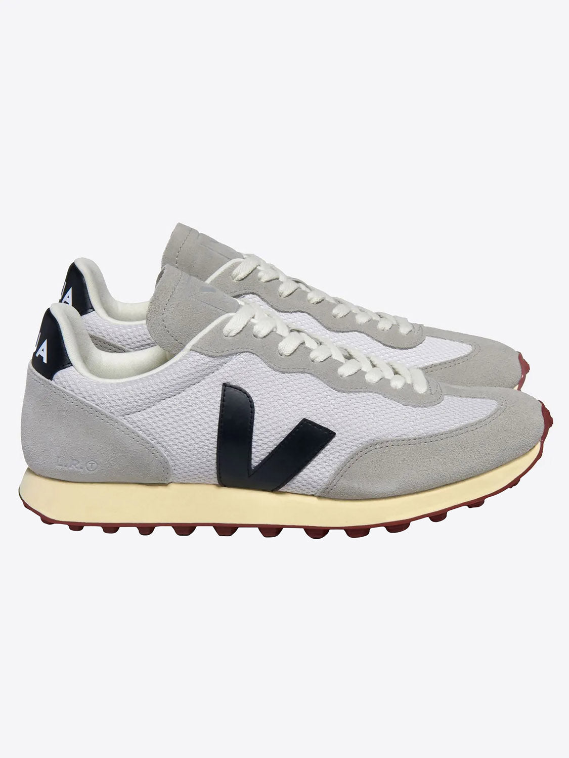 Veja Rio Branco Alveomesh Light Grey Black Sneakers