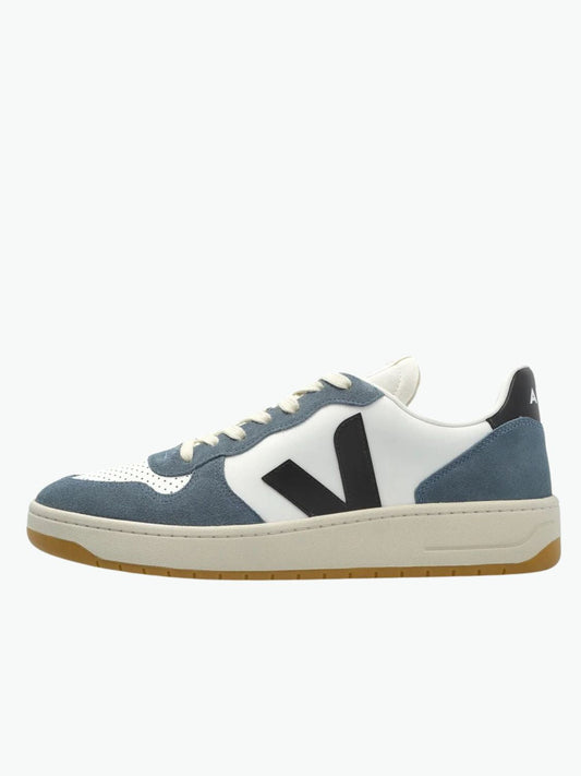 Veja V-10 Leather White Black California
