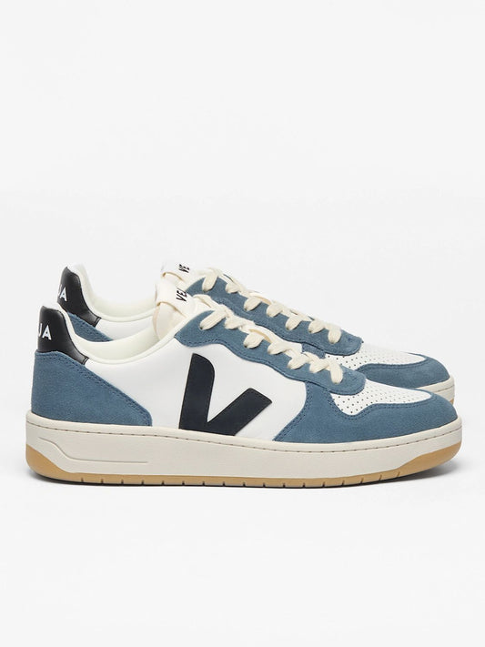 Veja V-10 Leather White Black California