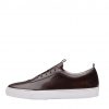Grenson Brown Leather Oxford Sneaker-A
