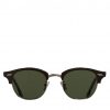 Cutler and Gross Rounded Square Black Sunglasses