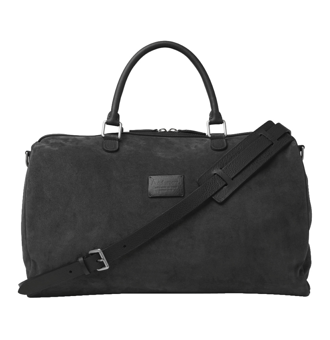 Anderson’s Suede And Full-Grain Leather Holdall