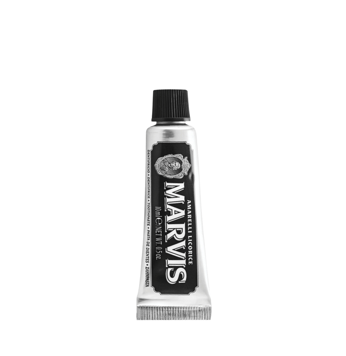 Marvis Amarelli Liquorice Mint Toothpaste Travel Size Tube 10ml