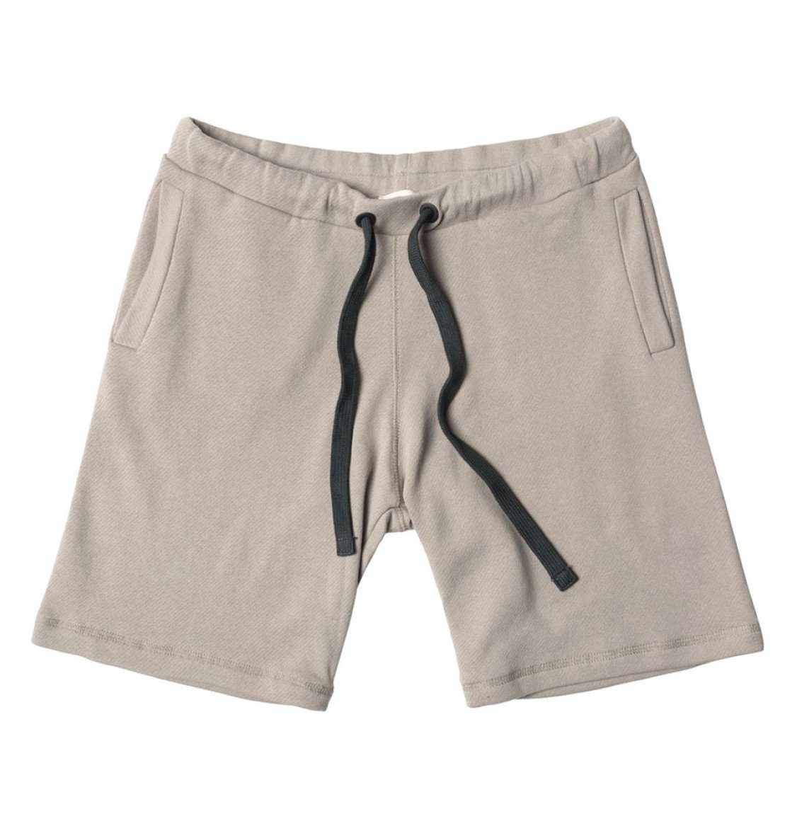 The Project Garments Loopback Cotton Jersey Relaxed Shorts Beige