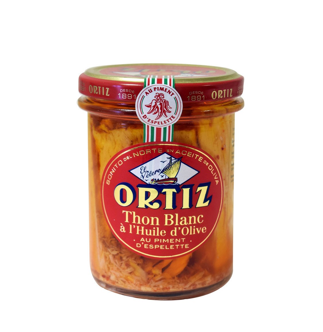 Ortiz White Tuna with Espelette Peppers  220g