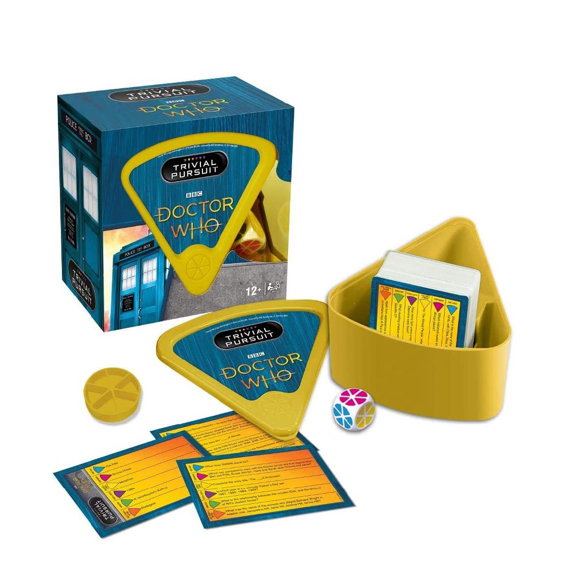 Trivial Pursuit Dr. Who Bitesize Winning Moves English Edition