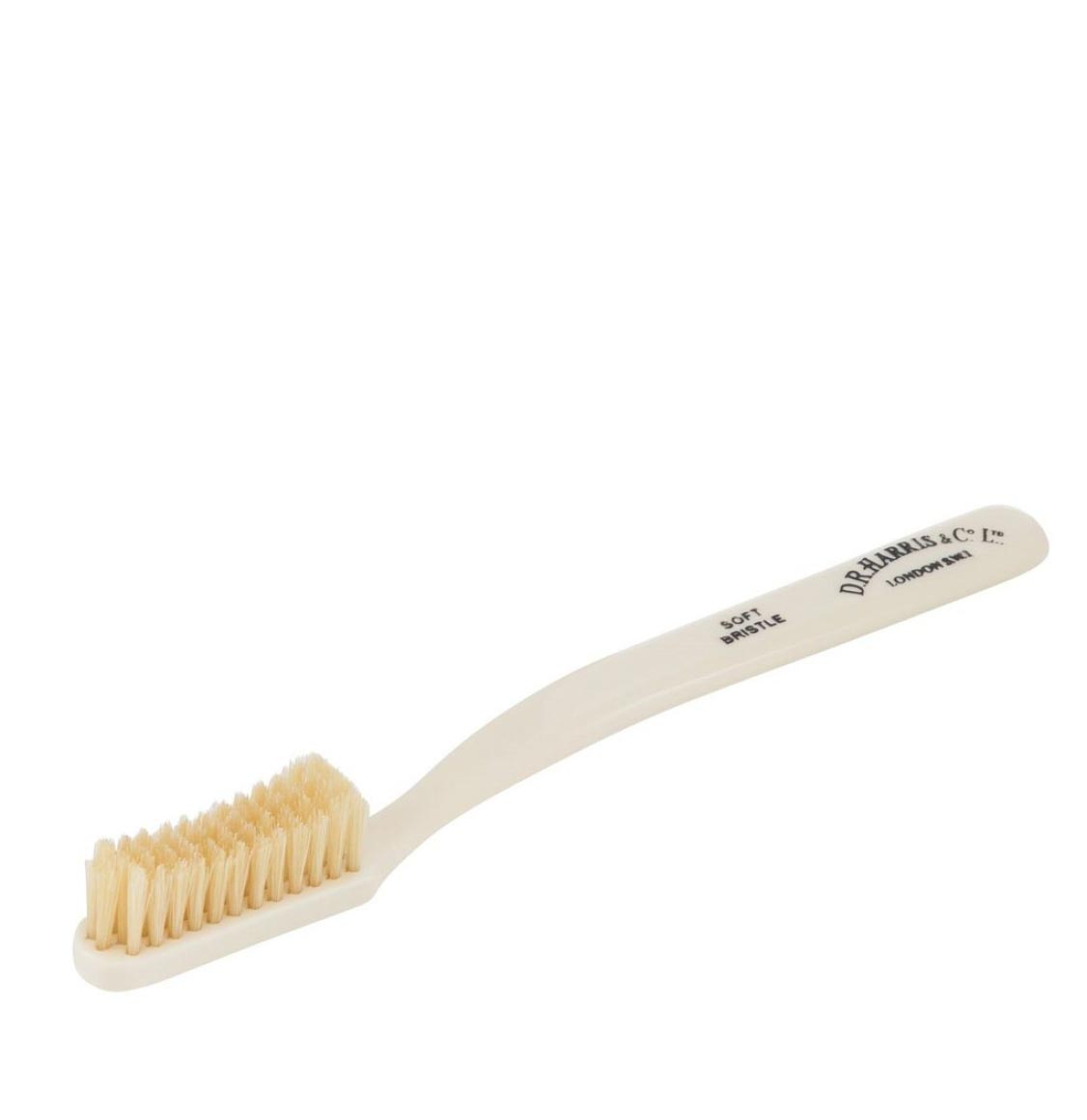 D R Harris Soft Boar Bristle Toothbrush Natural