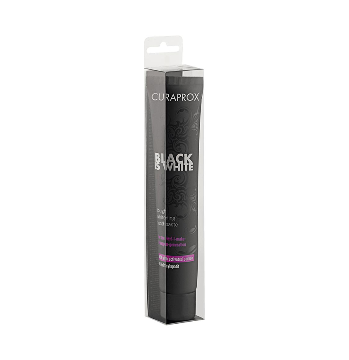 Curaprox Black Is White Charcoal Whitening Toothpaste 90ml