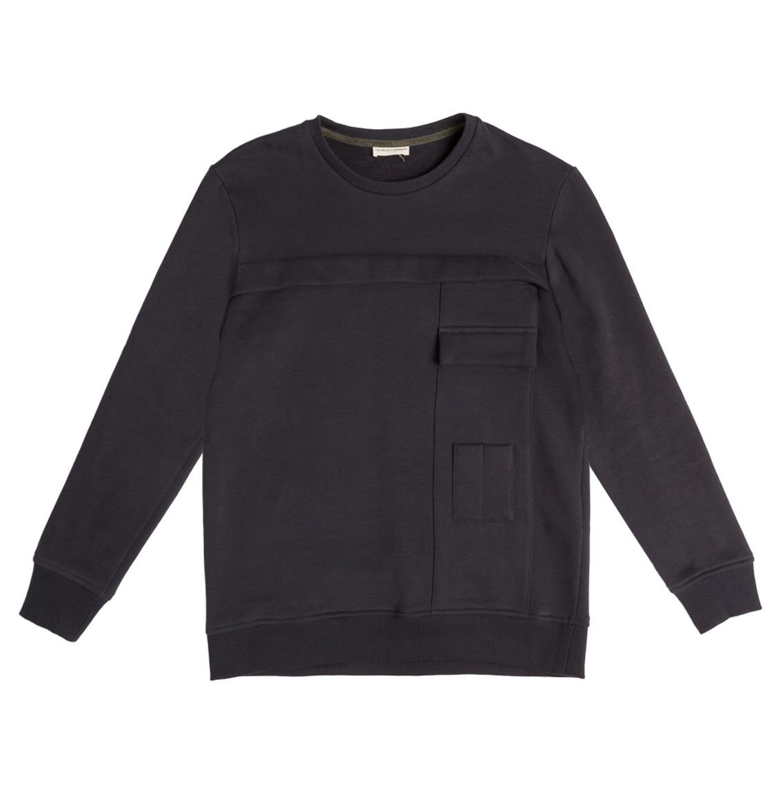 The Project Garments Panelled Cotton Jersey Sweatshirt Meteorite
