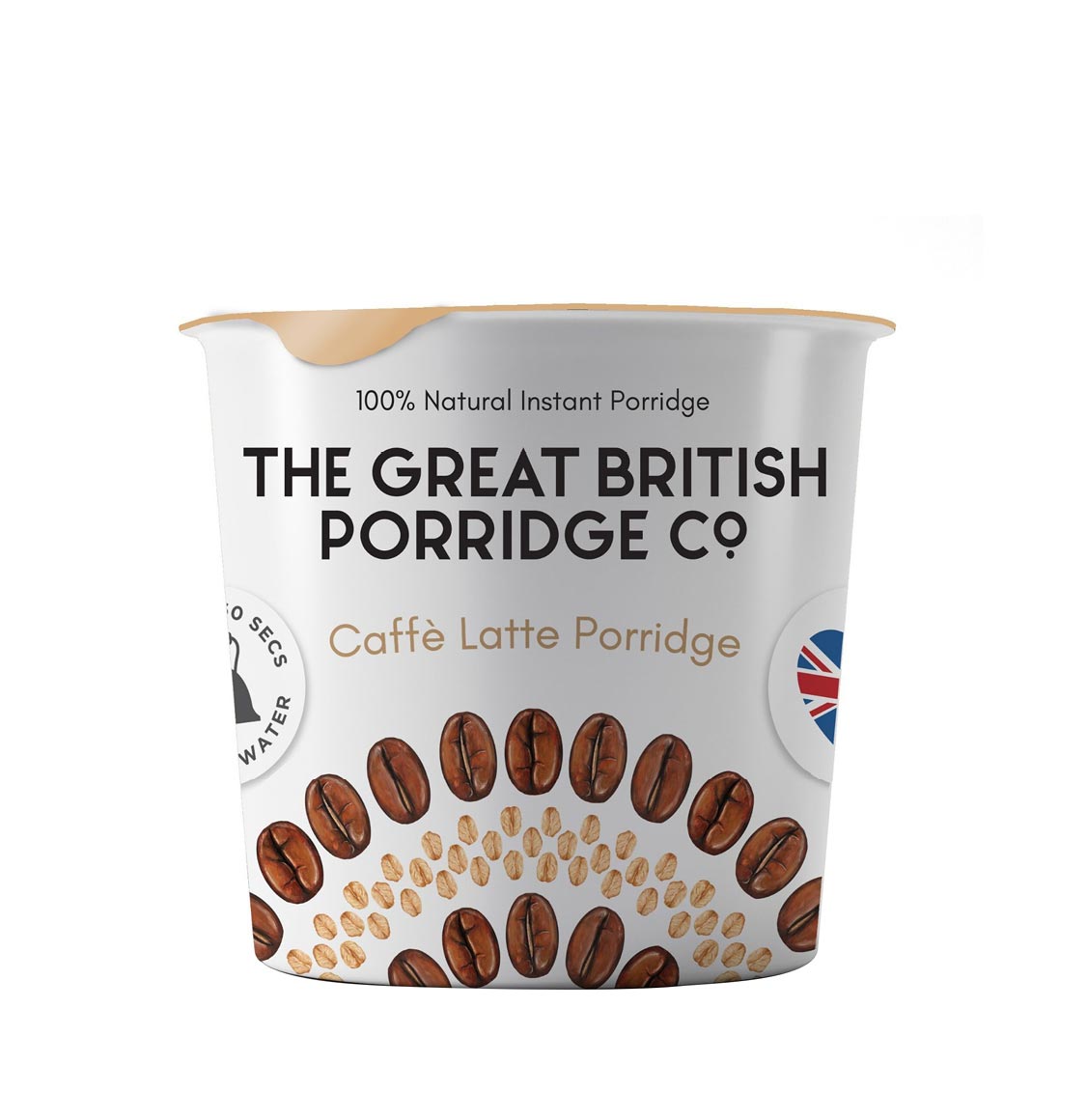 The Great British Porridge Cafe Latte Pot 60g