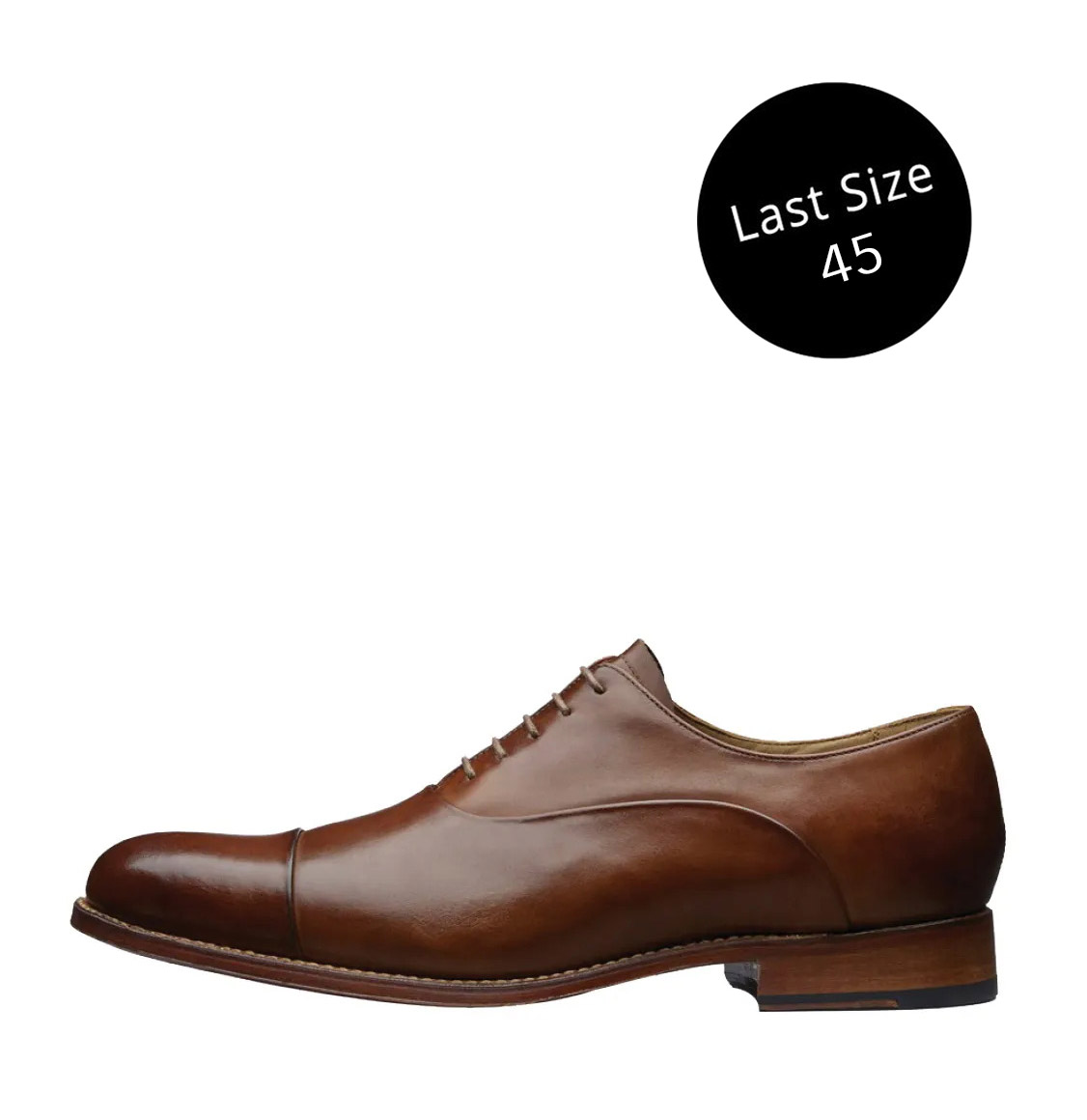 Grenson Bert Tan Oxford Leather Shoes Brown